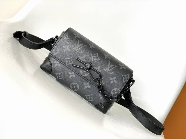 M81783 Top-quality original Steamer mini bag made from Monogram Eclipse canvas,