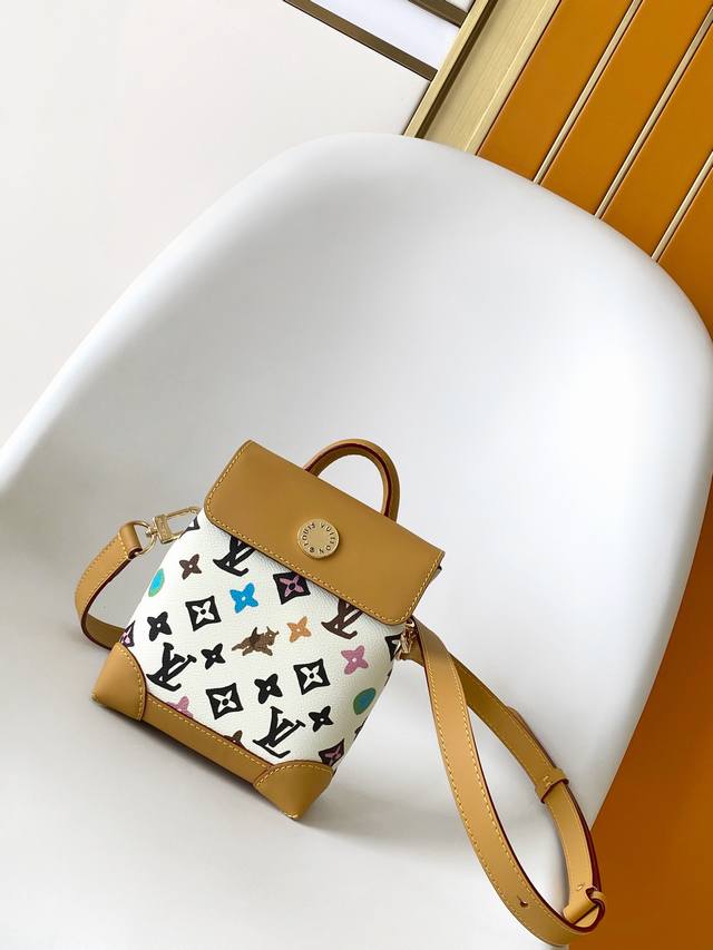 Dynamic chip Top original M83429 White Nano Steamer handbag Made of Monogram Ec