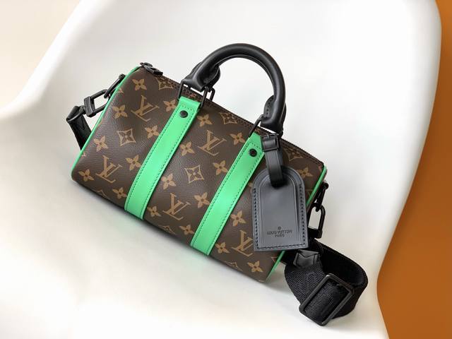 M46249 GreenLouis Vuitton's classic Keepall collection gets a new mini design. M