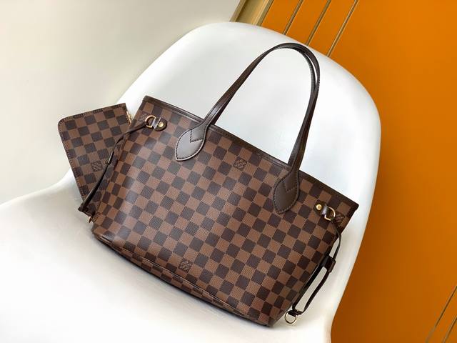 Top original single N41359 non-red N41632 white apricot M41000 Neverfull small