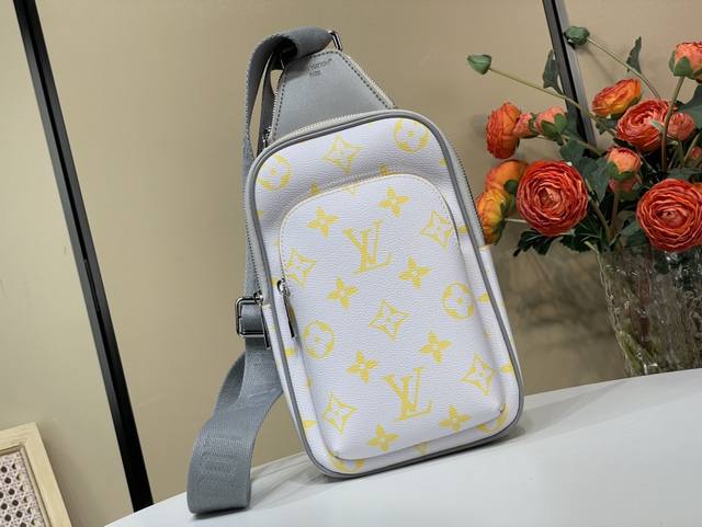 Top original replica exclusive real shot Avenue Slingbag Single Shoulder Chest B