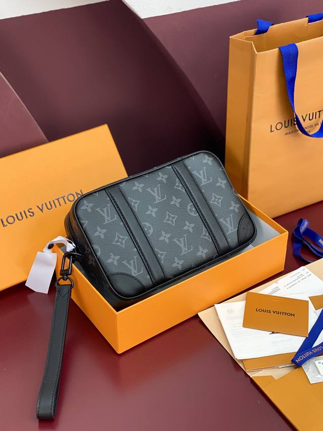 Factory Price P M82076 Black Flower! Chip Edition! Pochette Kasai Clutch This K