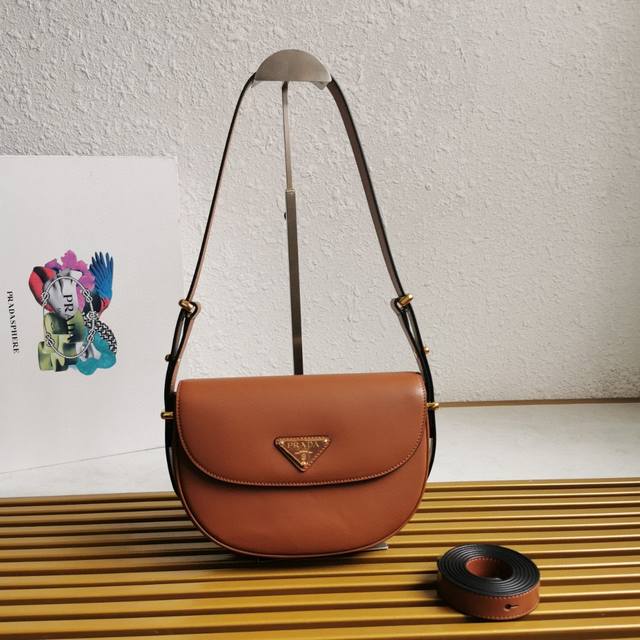 Top original new Moon handbag 1Bd365 double shoulder straps This simple Moon ha