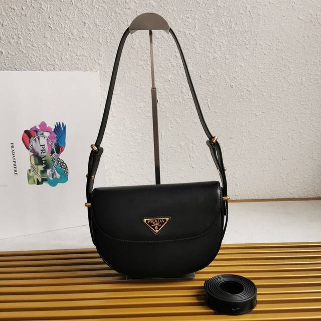 Top original new Moon handbag 1Bd365 double shoulder straps This simple Moon ha