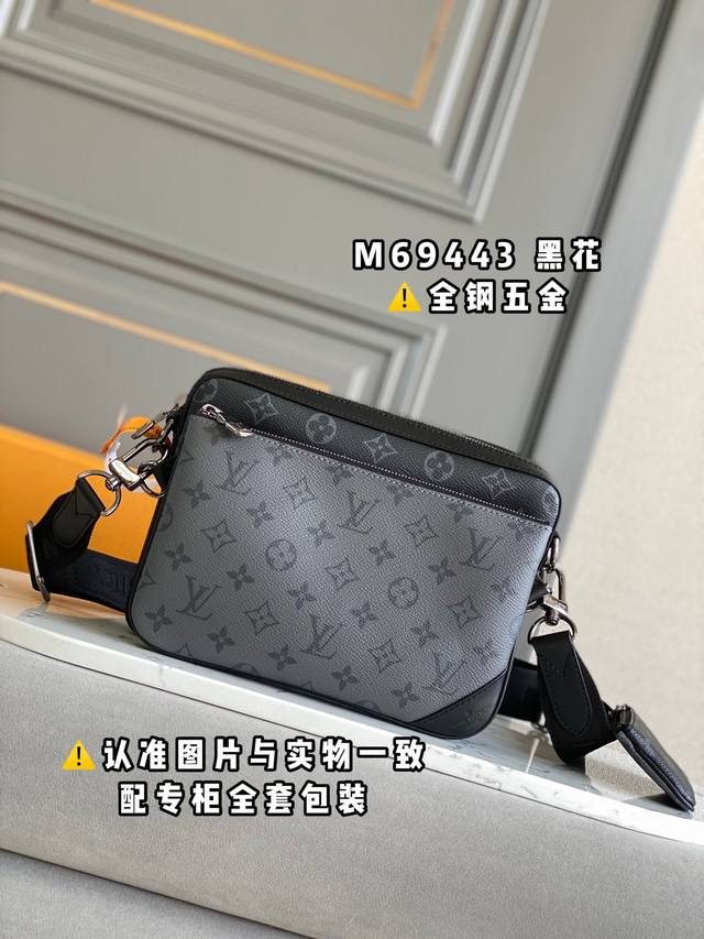 Factory price P All steel Mb factory M69443 Black flower chip version leather i