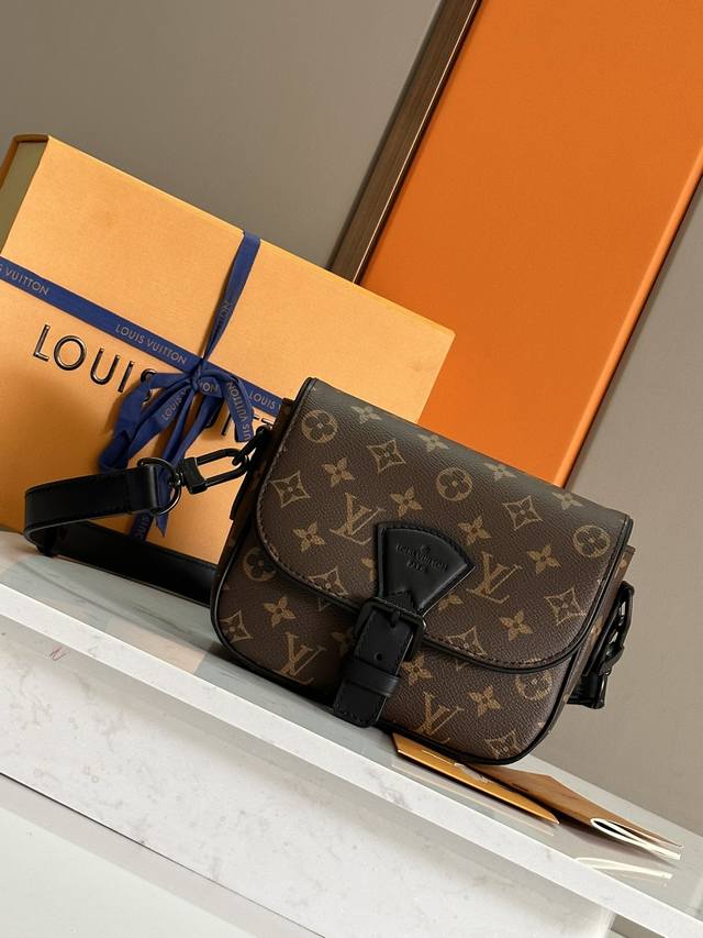 Top original order This small Montsouris messenger bag is made of Monogram Macas