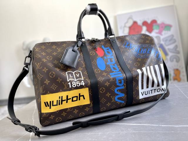 Top newest products, M44642, original, Keepall 50 travel bag with shoulder strap