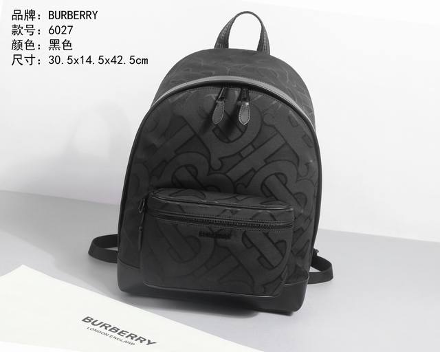 WYSIWYG top-grade original Burberry backpack, cover 80% cotton, 20% polyester,