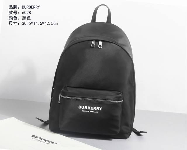 WYSIWYG top-grade original Burberry backpack, cover 80% cotton, 20% polyester,
