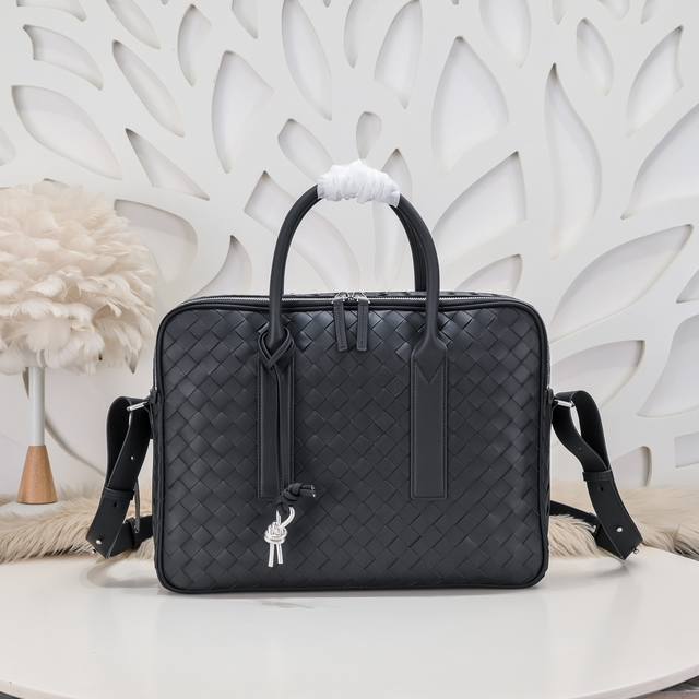 Bv-The latest men's handbag briefcase original quality official website synchron