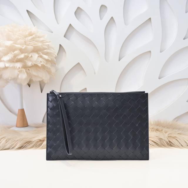 Bv-Latest men's handbag Original quality Official website Synchronized wide brai