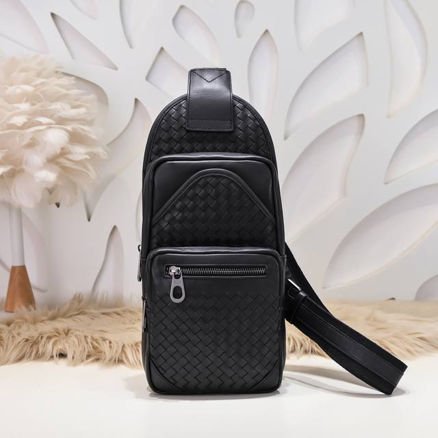 Bv-The latest men's chest bag, original quality, official website, using top wax