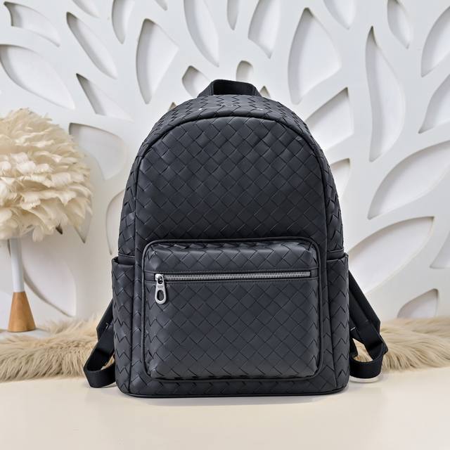 Bv-Latest backpack Official website Synchronous use of top waxed cowhide Super f