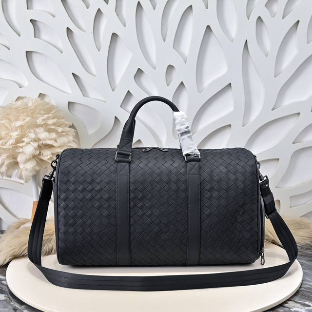 Bv-Latest travel bag Official website Synchronous use of top waxed cowhide Super