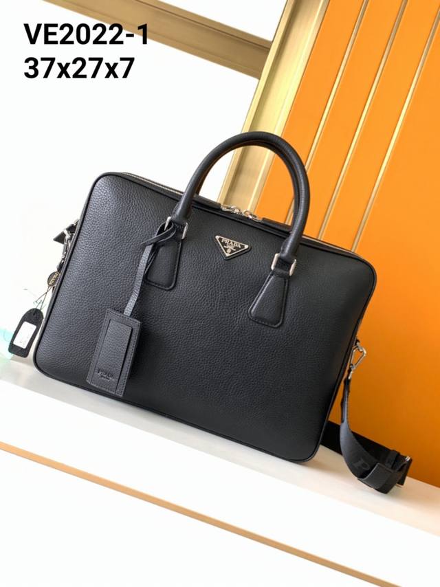 Original official website briefcase model: Ve -1# Top original Prada counter la