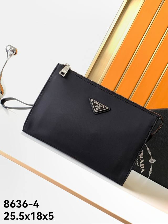 Original handbag: 8636-4# Top original Prada counter latest model, high-end, st