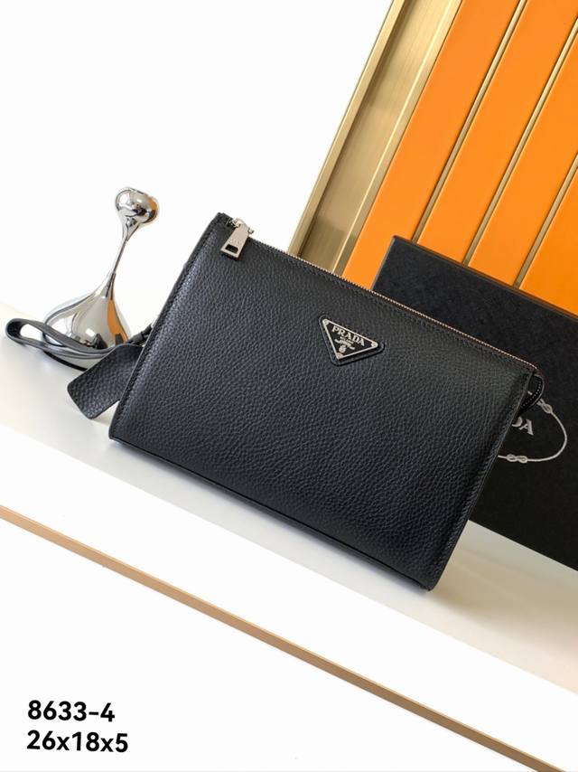 Original handbag: 8633-4# Top original Prada counter latest model, high-end, st