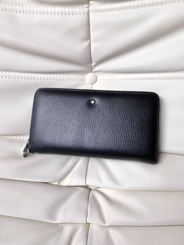 Same wallet as Montblanc official website, latest style, made of imported top-la