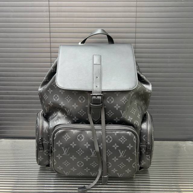 Louisvuitton Louis Vuitton Lv Trio Backpack Men's School Bag Backpack Computer B