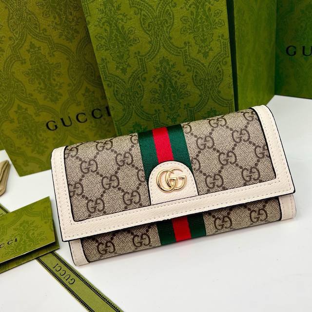 Guccl 6881 Color Brown and White Size 19*10.5*3.5 Gucci new model in stock Exclu