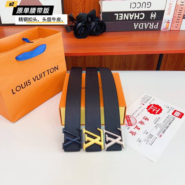 Louis L Donkey Width 4.0Cm The top is original cowhide style effect The bottom i