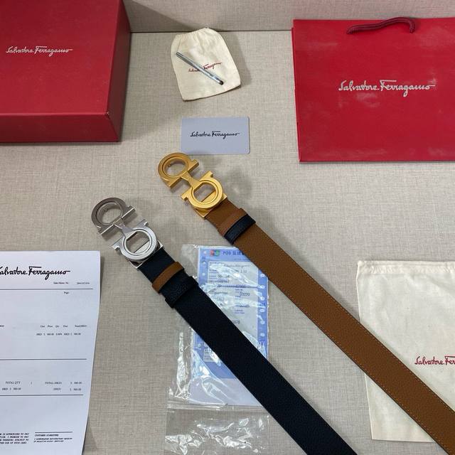 Brand: Ferragamo Grade: Original quality. Top-grain cowhide, classic hot-sellin