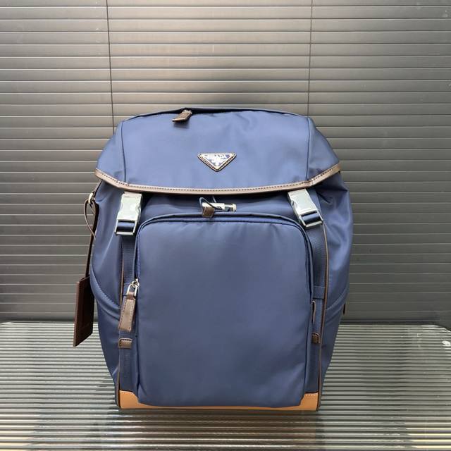 Prada Re-Nylon Drawstring Backpack Backpack Classic Versatile Real shot Original
