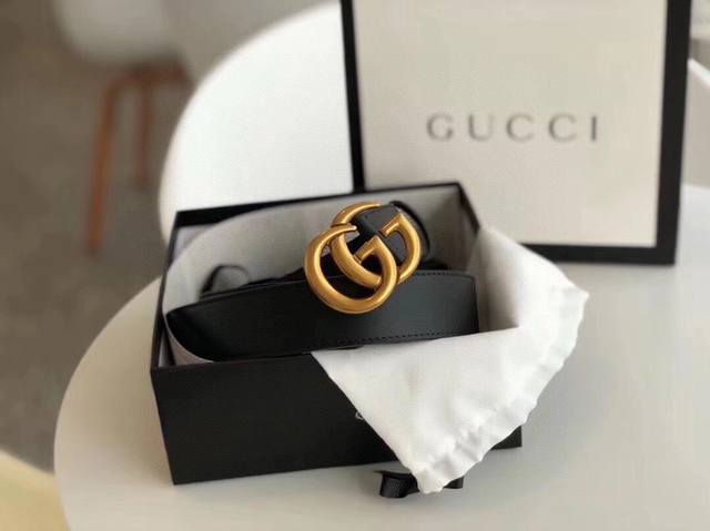 New Gucci 3.5 width, Gucci G buckle, high-quality electroplated hardware, no fa