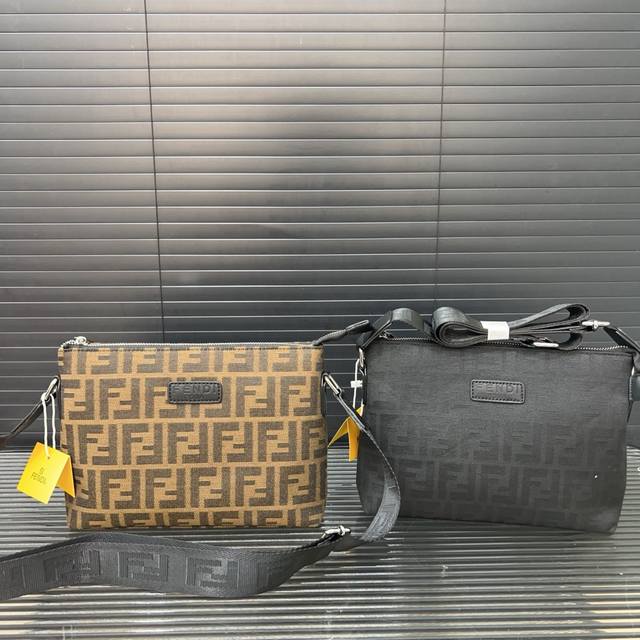 Fendi Fendi canvas clutch bag card holder wallet multifunctional men's bag real