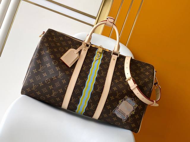 Monogram 50Cm 163C01Dynamic chipThis Keepall Bandouli
