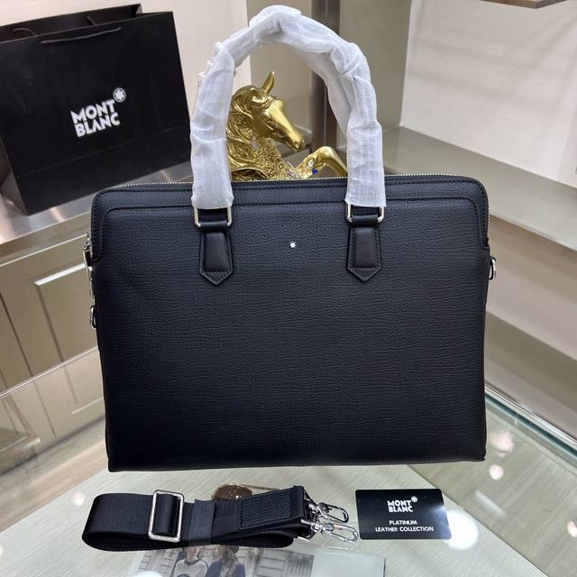 New product: Montblanc Lnternational Montblanc's latest briefcase, not only the