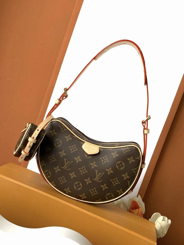 variable code chip Croissant medium handbag Super enhanced version Model: M4682
