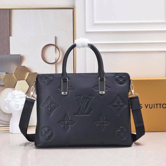 Original quality model: 33224-5 Popular, top-grade cowhide, new Lv men's bag, h