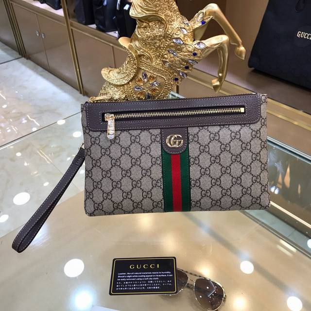 Guccl Gucci 207 Gucci's new autumn and winter handbags, imported top-grain leath