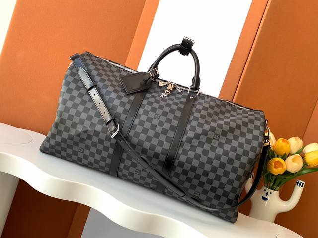 Keepall 55 travel bag Super enhanced version Model: N41413 Leather: Italian A-gr
