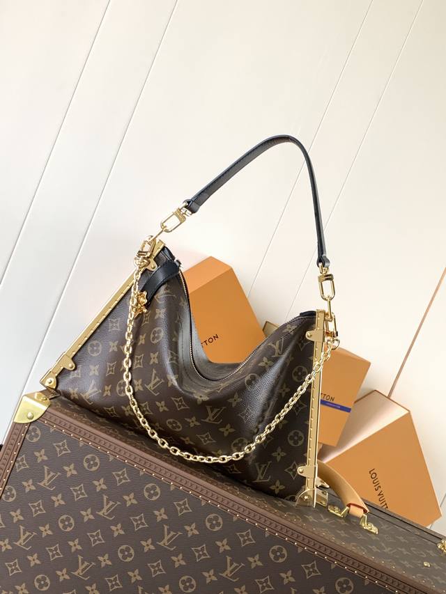 Top original single, variable code chip This M12075 Lucky Trunk handbag blooms