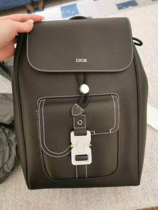 The highest version on the market, welcome to compare Saddle Backpack Black gra