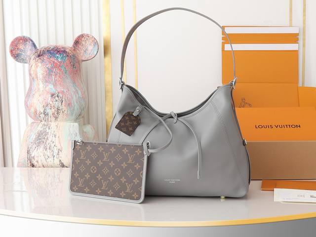 Top original single home real shot M12583 Lambskin shark gray variable code chi