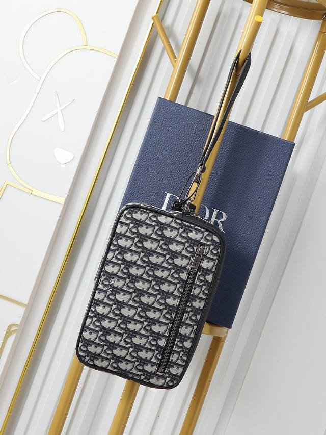 The highest version on the market, welcome to compare Wash bag Beige and black O