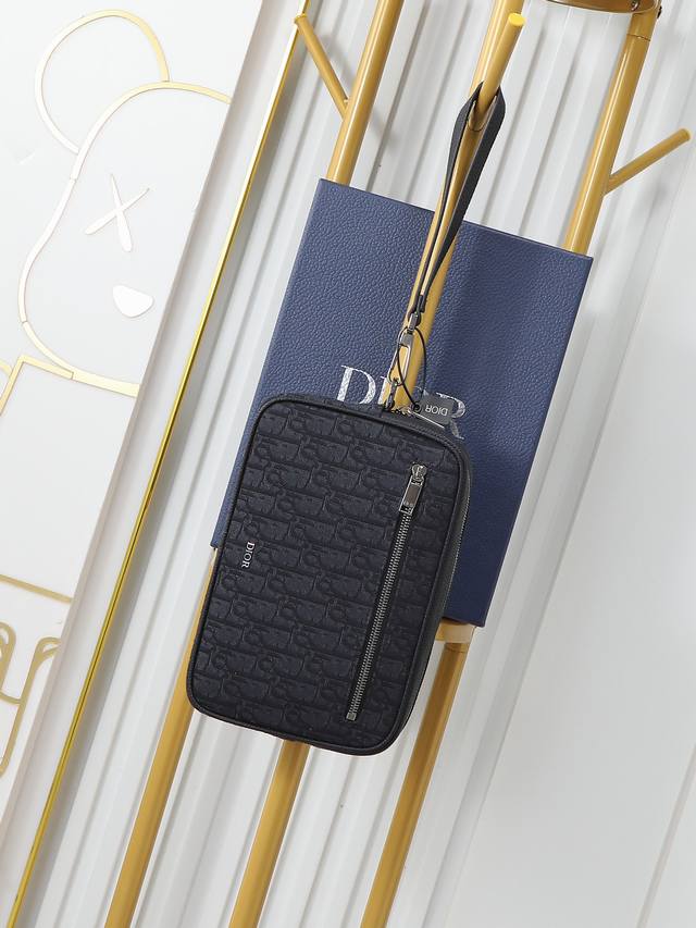 The highest version on the market, welcome to compare Wash bag Black Oblique pri
