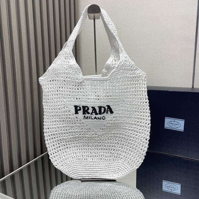 Top Original Popular Raffia Tote Bag 1Bg424 This tote bag is made of raffia fibe