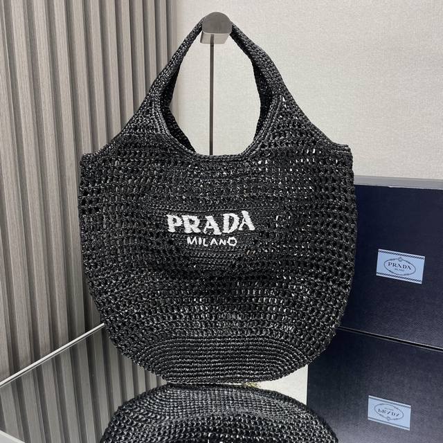 Top Original Popular Raffia Tote Bag 1Bg424 This tote bag is made of raffia fibe