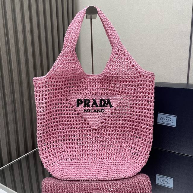 Top Original Popular Raffia Tote Bag 1Bg424 This tote bag is made of raffia fibe