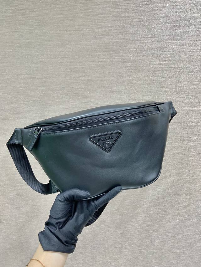 with original box New full leather waist bag 2Vl033 calfskin waist bag chest ba