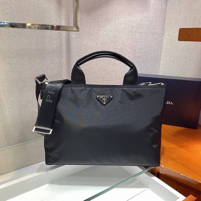 New unisex briefcase 1Bg876 original goods, made of imported nylon fabric, with
