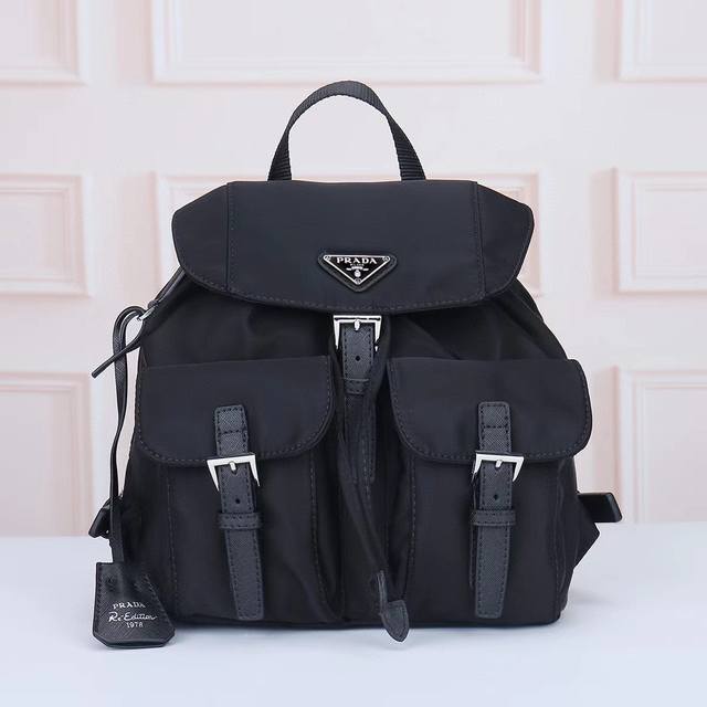 Prada-Prada's latest backpack official website uses original imported waterproof