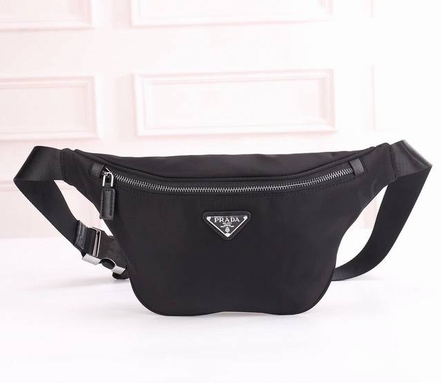 Prada-Prada chest bag waist bag official website uses original imported waterpro