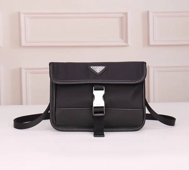 Prada-Prada chest bag waist bag official website uses original imported waterpro