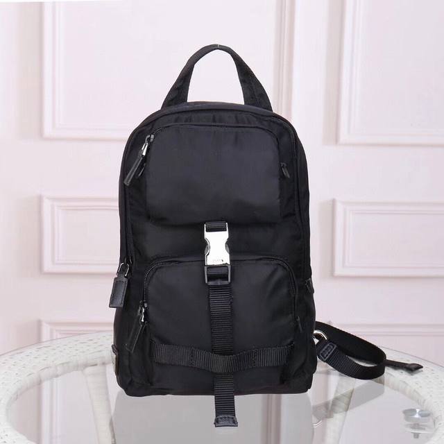 Prada-Prada chest bag official website uses original imported waterproof fabrics