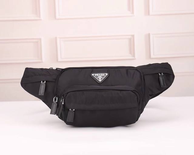 Prada-Prada chest bag waist bag official website uses original imported waterpro